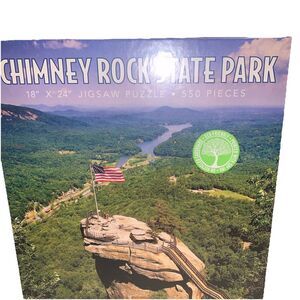 Chimney Rock State Park Jigsaw Puzzle NEW NEVER OPENED 18” X 24” 550 Pieces
